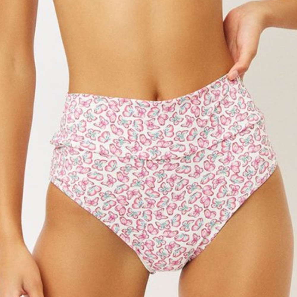 Frankies Bikinis “Alexis” Bottoms in Papillon - XL